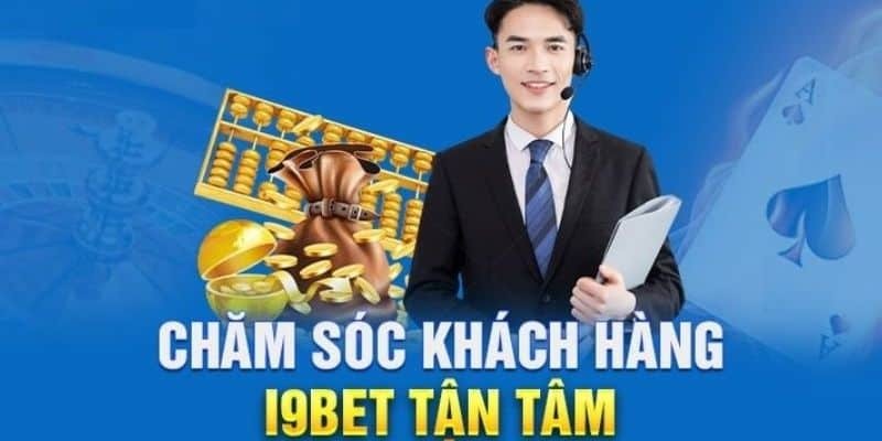 Liên hệ CSKH khi cần hỗ trợ rút tiền i9bet